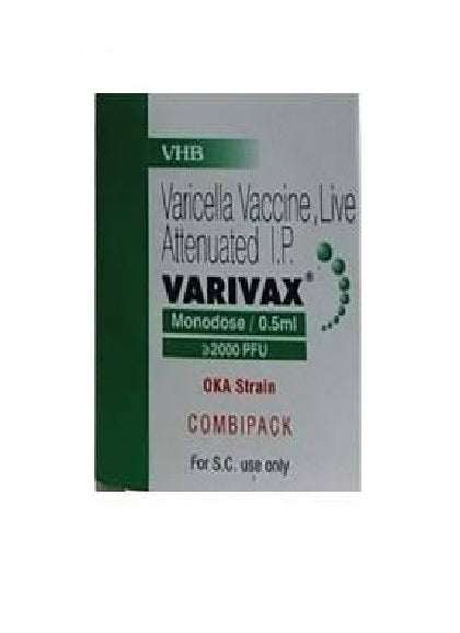 Varivax (Varicella Virus Vaccine) Vial - Silk Pharmacy