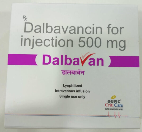 Dalvance (Dalbavancin) Vial – Silk Pharmacy