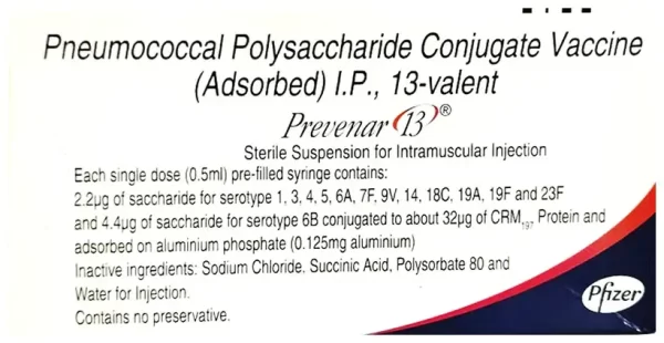 Prevnar 13 (Pneumococcal Conjugate Vaccine) Syringe – Silk Pharmacy