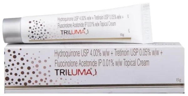 Tri-Luma (Fluocinolone Acetonide + Hydroquinone + Tretinoin) Cream ...